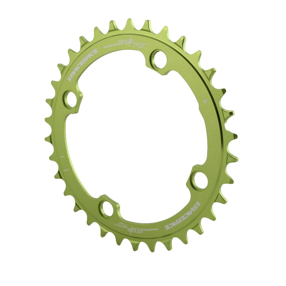 Race Face Chainring Single Narrow Wide, Green, 34T US