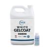 True Composites White Gelcoat with Wax  Isophthalic NPG Marine Repair Kit for Boats, Pools & Fiberglass Surfaces  UV Resistant, High-Gloss Waterproof Finish (1 Gallon + 2oz MEKP-925) view 1