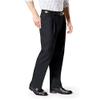 Dockers Men's Big & Tall Classic Fit Signature Khaki Lux Cotton Stretch Pants - Pleated (Regular and Big & Tall), Black, 54W x 30L view 2