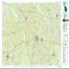 YellowMaps Vidalia GA topo map, 1:100000 Scale, 30 X 60 Minute, Historical, 1979, Updated 1980, 24.1 x 43.4 in - Tyvek view 1