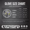 Contraband Pink Label 5217 Women's Design Series Camo Print Lifting and Rowing Gloves (Pair) - Lightweight Vegan Medium Padded Microfiber Amara Leather w/Griplock Silicone (Yellow, Small) view 2