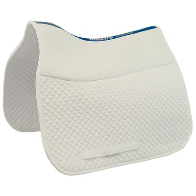 Maxtra by Intrepid International Black Dressage Saddle Pad - Comfort Plus for Enhanced Riding Performance, High Wither Relief, and Superior Shock Absorption