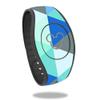 MightySkins Skin Compatible with Disney MagicBand 2 - Blue Kaleidoscope | Protective, Durable, and Unique Vinyl Decal wrap Cover | Easy to Apply, Remove, and Change Styles | Made in The USA view 1