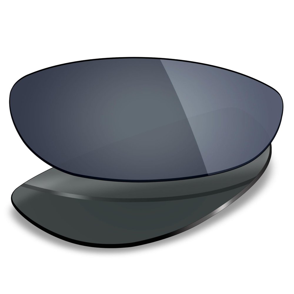 Mryok Polarized Replacement Lenses for Oakley Blender OO4059 Sunglasses, HD Polarized, UV Protection, Impact Resistant & Perfectly Fit - Black Chrome