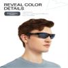 Mryok Polarized Replacement Lenses for Oakley Blender OO4059 Sunglasses, HD Polarized, UV Protection, Impact Resistant & Perfectly Fit - Black Chrome view 3