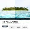 Mryok Polarized Replacement Lenses for Oakley Blender OO4059 Sunglasses, HD Polarized, UV Protection, Impact Resistant & Perfectly Fit - Black Chrome view 4