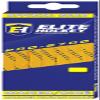 Elite Hockey PRO-S700 Waxed Molded Tip Hockey Skate Laces (Yellow/Navy, 120") view 1