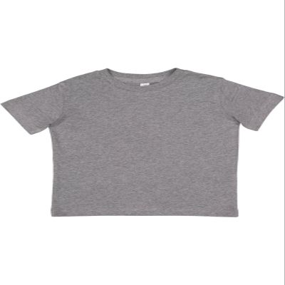 RABBIT SKINS 3321 - Fine Jersey Toddler T-Shirt, Granite Heather, 3T