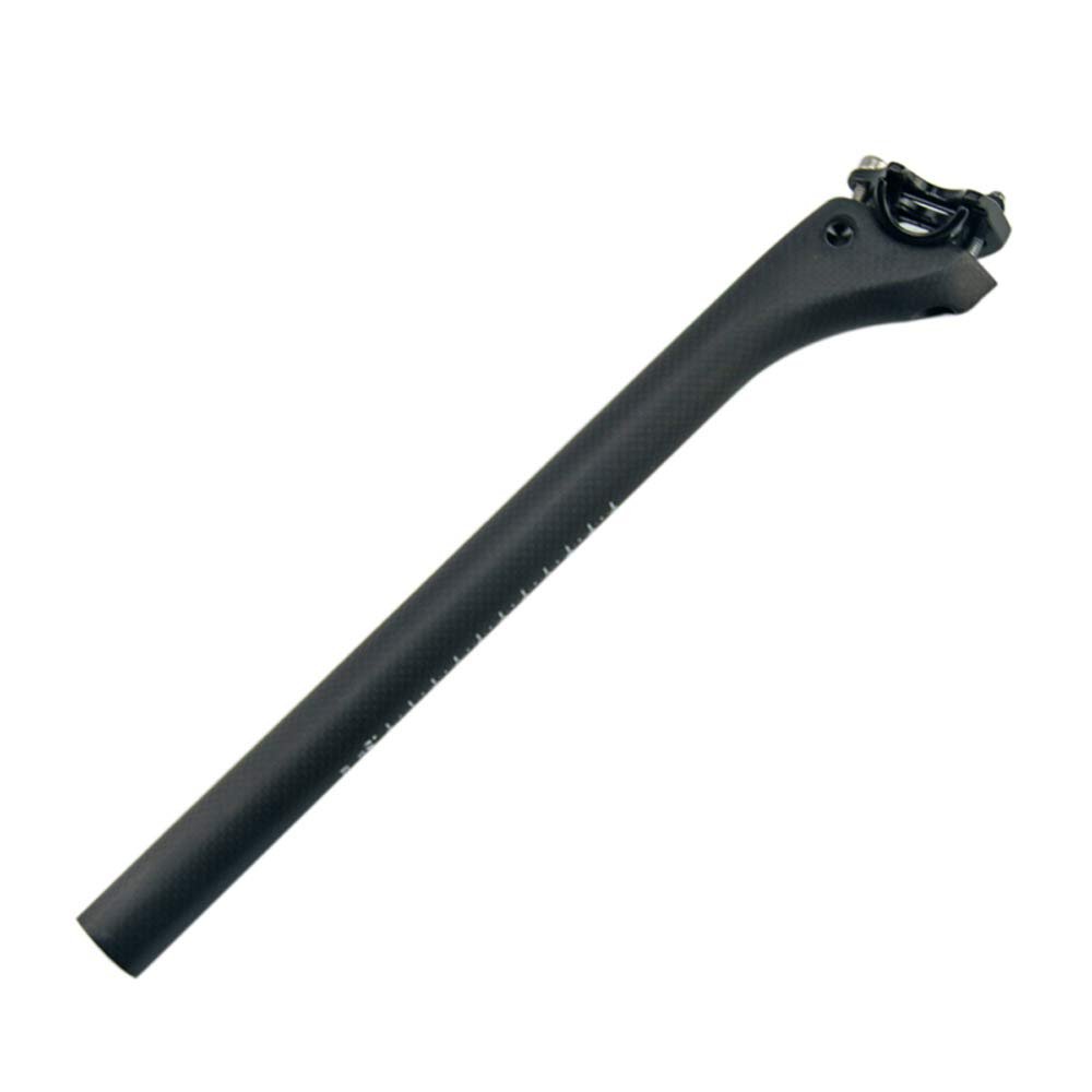 RXL Carbon Fiber MTB Seatpost Offset - 31.6x350mm, SL koristi black 3K Matte