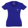 0066. Mother Gift I'm a Nurse RN Nurse Registered for Women V Neck Fitted T Shirt (Royal Medium)