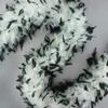 ZUCKER Chandelle Boas Tipped - White/Black -7.5" view 4