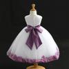 ekidsbridal Floral Rose Petals Ivory Flower Girl Dress Communion Dress Graduation Dresses Formal Dresses 302s M view 2