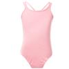 Freebily Kids Girls Double Straps Sleeveless Gymnastic Ballet Leotard Jumpsuit Athletic Dance Clothes Tank Tops Outfits Pink A 5-6 Years view 1