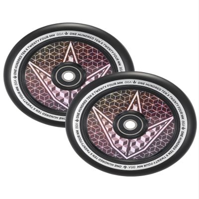 Envy Scooters Hollowcore Wheels Pair - 110mm x 24mm - Hologram Geo