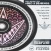 Envy Scooters Hollowcore Wheels Pair - 110mm x 24mm - Hologram Geo view 3