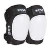 TSG Roller Derby Knee Pads 3.0, for Men & Women, Skateboarding, Roller skating, Rollerblade, Hardshell, Certified Protection, Tear Resistant Nylon, Ergonomic, Slim Profile, Open Back, Swiss Design view 1