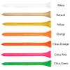 1000 Personalized Custom Wood Golf Tees - 1 Color Imprint 2-3/4" Orange view 3