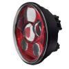 Eagle Lights 5.75 inch Red LED Projection Headlight - Generation III for Harley Sportster, Indian Scout (Red) view 3