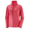 Salomon Women's Discovery FULL ZIP , Hibiscus Heather, Small view 1