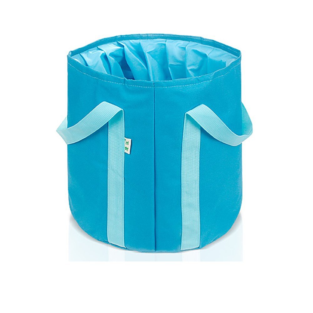 TELLW Folding Basin Portable Travel wash Basin Bubble Foot Water Basin Outdoor Fishing Bucket Camping Supplies