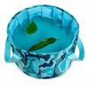 TELLW Folding Basin Portable Travel wash Basin Bubble Foot Water Basin Outdoor Fishing Bucket Camping Supplies view 2