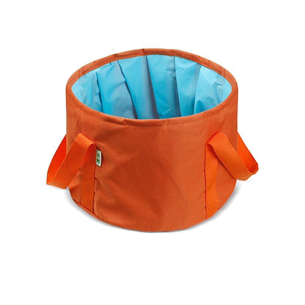 TELLW Folding Basin Portable Travel wash Basin Bubble Foot Water Basin Outdoor Fishing Bucket Camping Supplies
