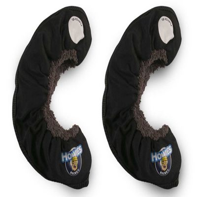 Howies Hockey Tape - Ice Skate Blade Soakers - Black Youth Skate Guards (Size: Up to 13Y) - Covers and Protects Skate Blades