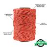 Notch Acculine 2.2mm x 180 ft. Dyneema Throwline, Wear Resistant, Knot Friendly, Tensile Strength: 650 lbs. - Orange (NTL22-180) view 2