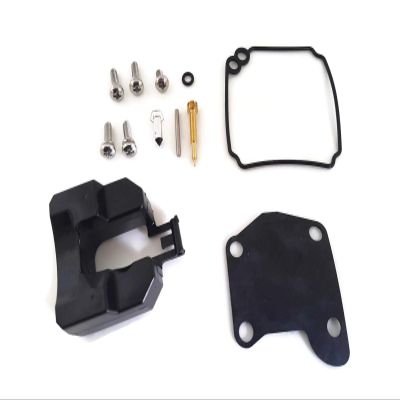 Boat Motor 47-7058 63V-W0093 Carburetor Carb Repair Kit for Mercury Mariner Mercruiser Quicksilver Yamaha Outboard 9.9HP - 15HP 2 Stroke Engine