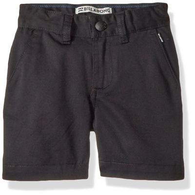 Billabong Boys' Big Classic Chino Short, Black, 23
