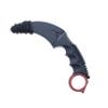 Falcon CSGO-Inspired 7.5" Curved Fixed Blade Utility Knife with Sheath and Cord  Stainless Steel Outdoor Knife for Camping, Hiking, Collecting & Everyday Tasks view 2