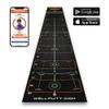 WELLPUTT - Golf Putting Training Mat - 13ft Black view 2