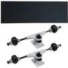 Havok Skateboard Trucks, Wheels, Bearings, Grip, Hardware Truck Package (White, 5.0 (7.63")) view 1