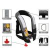 Eyson Inflatable Life Jacket Life Vest Highly Visible Manual (718 Grey) view 4