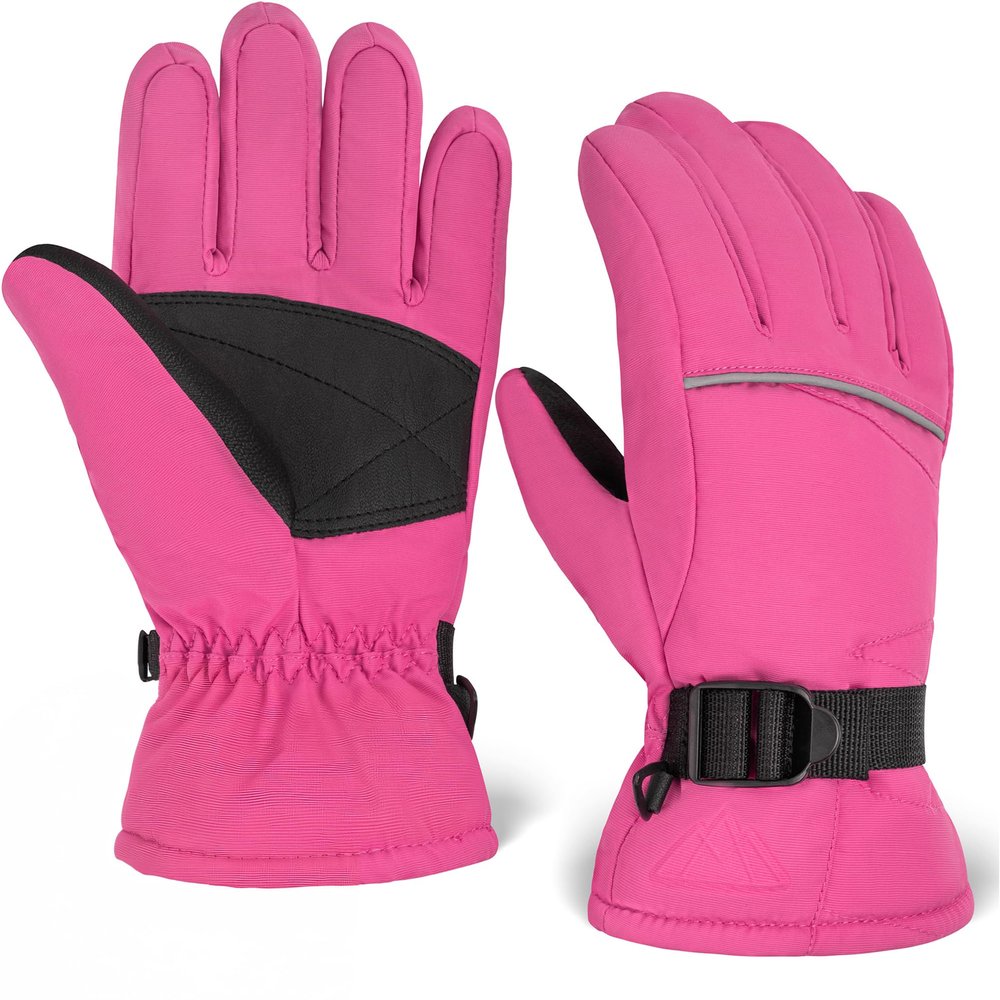 Tough Outdoors Kids Winter Gloves - Warm Kids Snow Gloves Toddler Boys Girls & Up - Winter Ski Glove Kid Waterproof Insulated