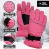 Tough Outdoors Kids Winter Gloves - Warm Kids Snow Gloves Toddler Boys Girls & Up - Winter Ski Glove Kid Waterproof Insulated view 3