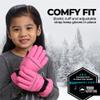 Tough Outdoors Kids Winter Gloves - Warm Kids Snow Gloves Toddler Boys Girls & Up - Winter Ski Glove Kid Waterproof Insulated view 4