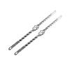 Fenix Cycles 20" Square Twisted Spring Fork Bars Chrome, Various Styles (Cage) view 1
