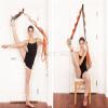 Leg Stretch Band with Auxiliary Rings - To Improve Leg Stretching Easy Install on Door Perfect Home Equipment For Ballet Dance Gymnastic Exercise Flexibility Stretching Strap Foot Stretcher Bands view 4