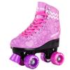 C SEVEN Cute Quad Roller Skates for Kids and Adults (Classic Purple, Youth 3) view 1