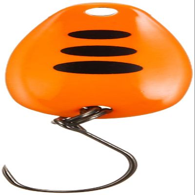 Rapala BFMU04/M-OYM Spoon, Blue Fox Countdown Deeper, 1.0 inches (2.6 cm), 0.1 oz (4 g), Orange Yamame