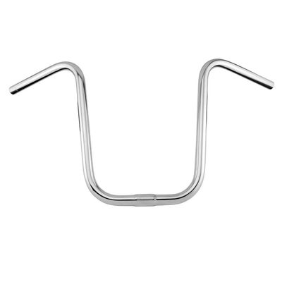 Fenix U 25.4mm Bike Handle Bars, Various Sizes and Colros (Chrome, 13")