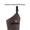 TIDEWE Hip Wader, Lightweight Hip Boot for Men and Women, 2-Ply PVC/Nylon Fishing Hip Wader Brown Size 9 view 4