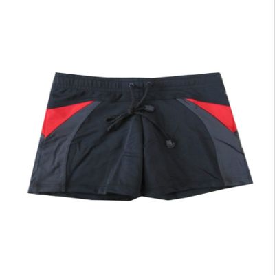 Jueshanzj Mens Swim Shorts Elastic Waist Beach Shorts Red X-Large