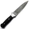 WolfKlinge 11" Handmade Damascus Steel Fixed Blade Knife  Ultimate Spear Point Dagger for Hunting, Survival, Camping, Hiking and Fishing  Full Tang Micarta Handle with Premium Cowhide Leather Sheath (DCX 22-58) (Eclipse Spear) view 3