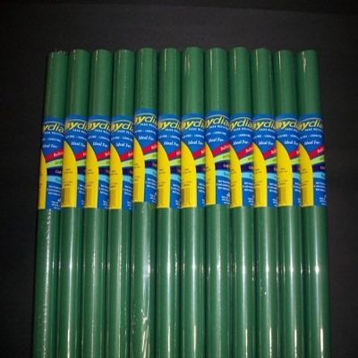 RiteCo Raydiant 80116 Riteco Raydiant Fade Resistant Art Rolls Holly Green 36 in. X 30 Ft. 12 Pack