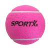 Sportx 0724037 Tennis Ball Pressurized Tennis Ball 1 pc(s) - Tennis Balls (Pressurized Tennis Ball, L, Pink, 1 pc(s), CHN, 13 cm) view 1