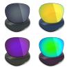 Mryok 4 Pair Polarized Replacement Lenses for Oakley Garage Rock Sunglass - Black IR/24K Gold/Plasma Purple/Emerald Green view 1
