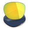Mryok 4 Pair Polarized Replacement Lenses for Oakley Garage Rock Sunglass - Black IR/24K Gold/Plasma Purple/Emerald Green view 3