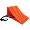 Orange Plastic Boat Trailer Wheel Chock with Rope view 1